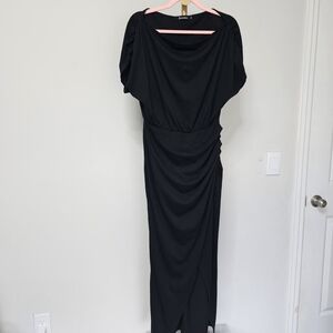 Anrabess Black Maxi Dress‎ size Small